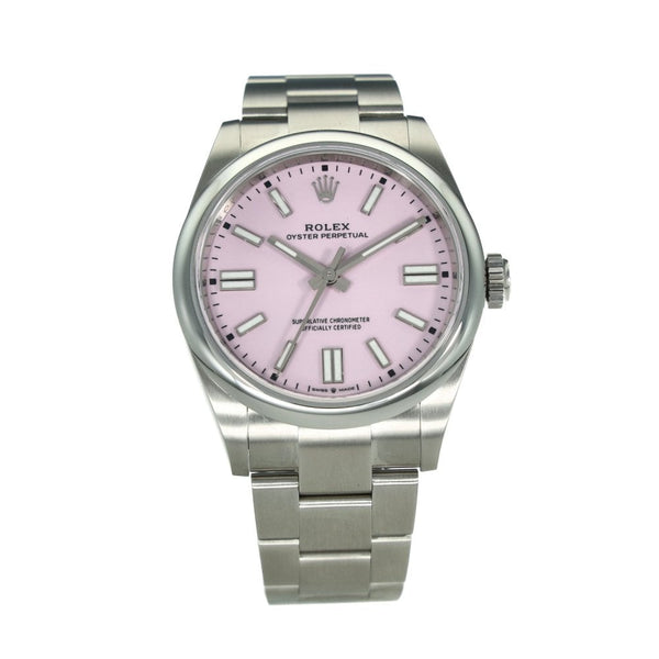 Oyster Perpetual 41 134300 – Pink Baton Dial - 2026