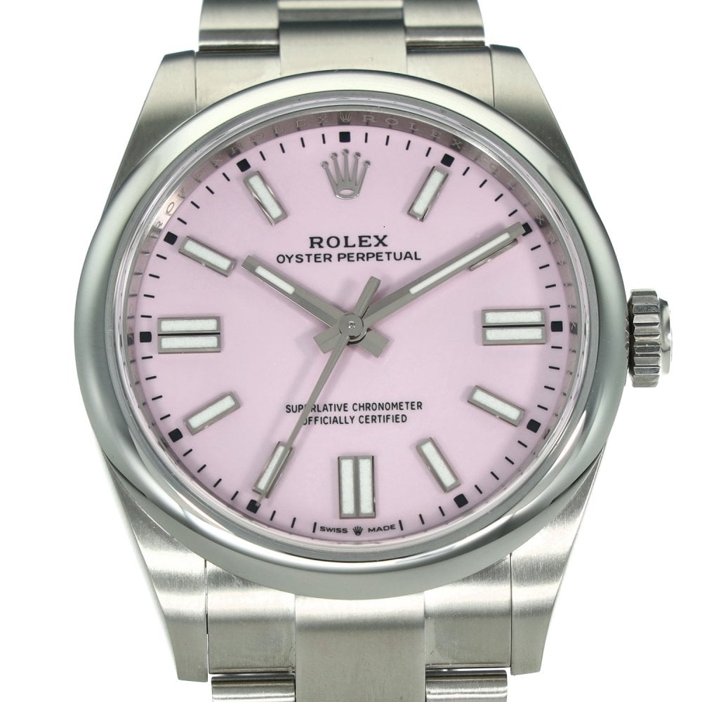 Oyster Perpetual 41 134300 – Pink Baton Dial - 2026