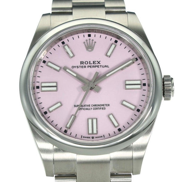 Oyster Perpetual 41 134300 – Pink Baton Dial - 2026