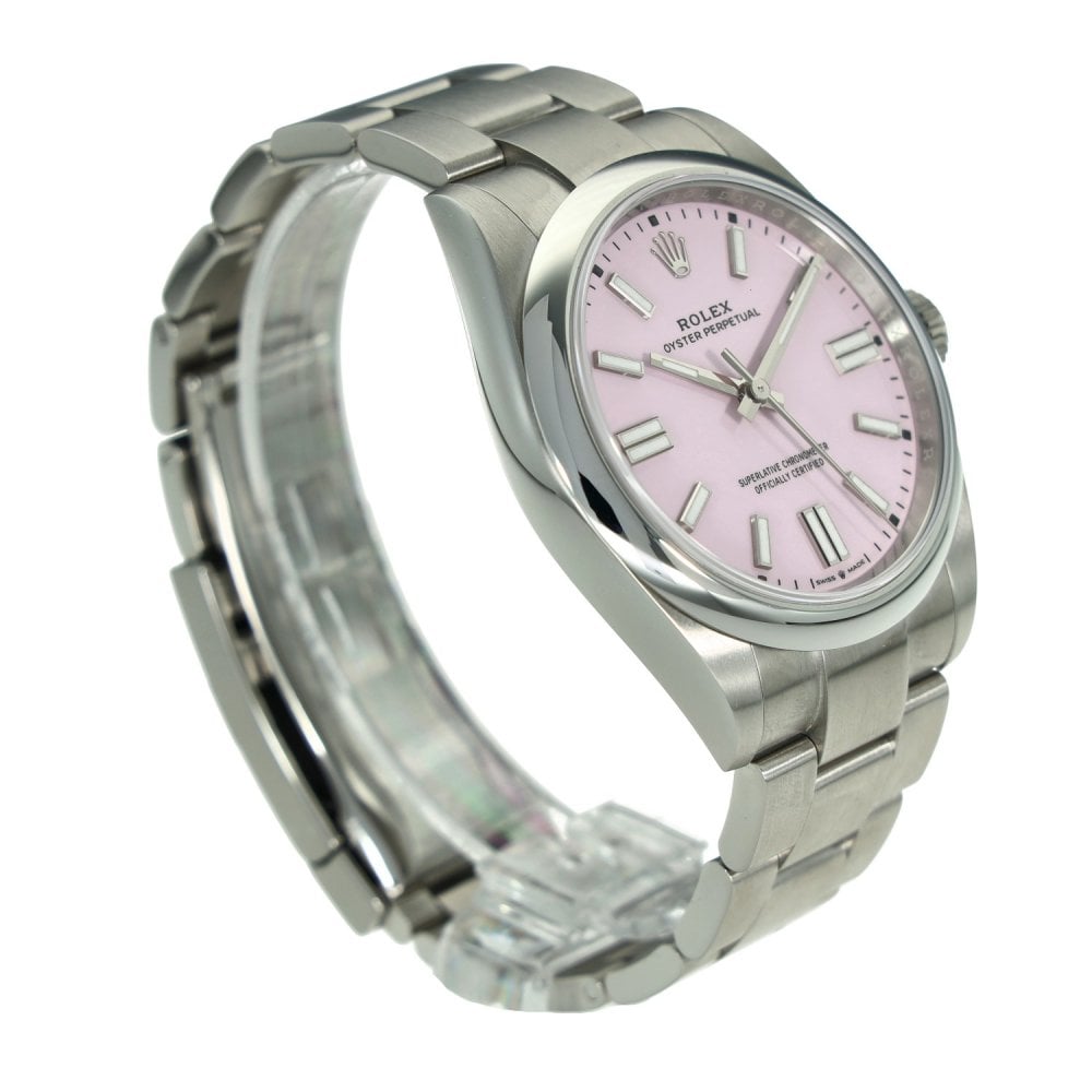 Oyster Perpetual 41 134300 – Pink Baton Dial - 2026