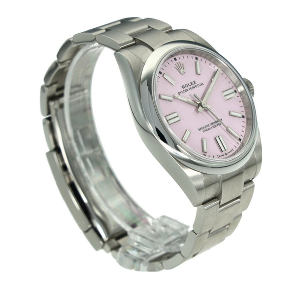 Oyster Perpetual 41 134300 – Pink Baton Dial - 2026