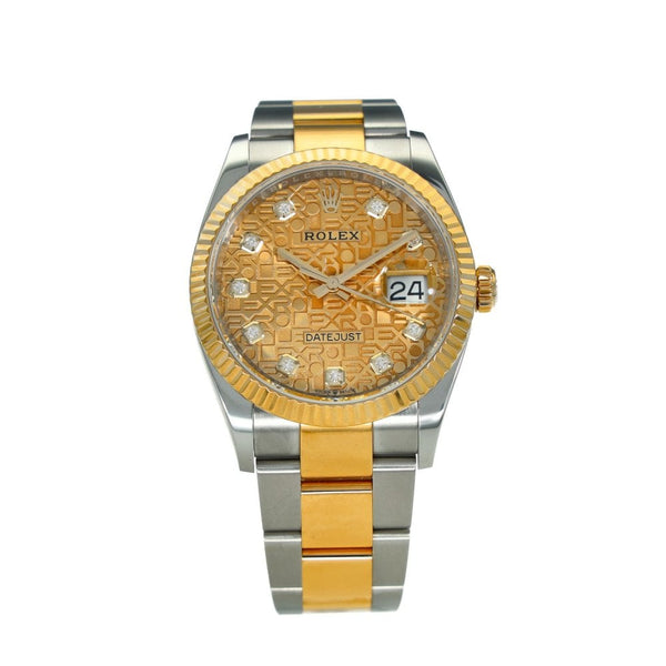 Datejust 36 126233 – Champagne Diamond Dial – 2018