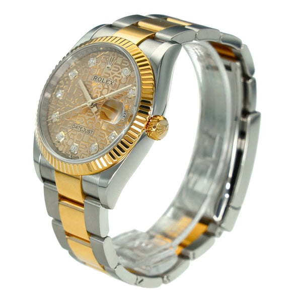 Datejust 36 126233 – Champagne Diamond Dial – 2018