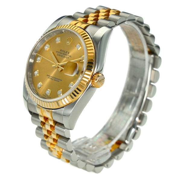 Datejust 116233 – Champagne Diamond Dial – 2010