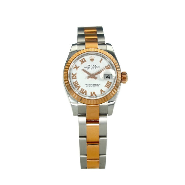 Lady-Datejust 179171 – White Roman Dial – 2016
