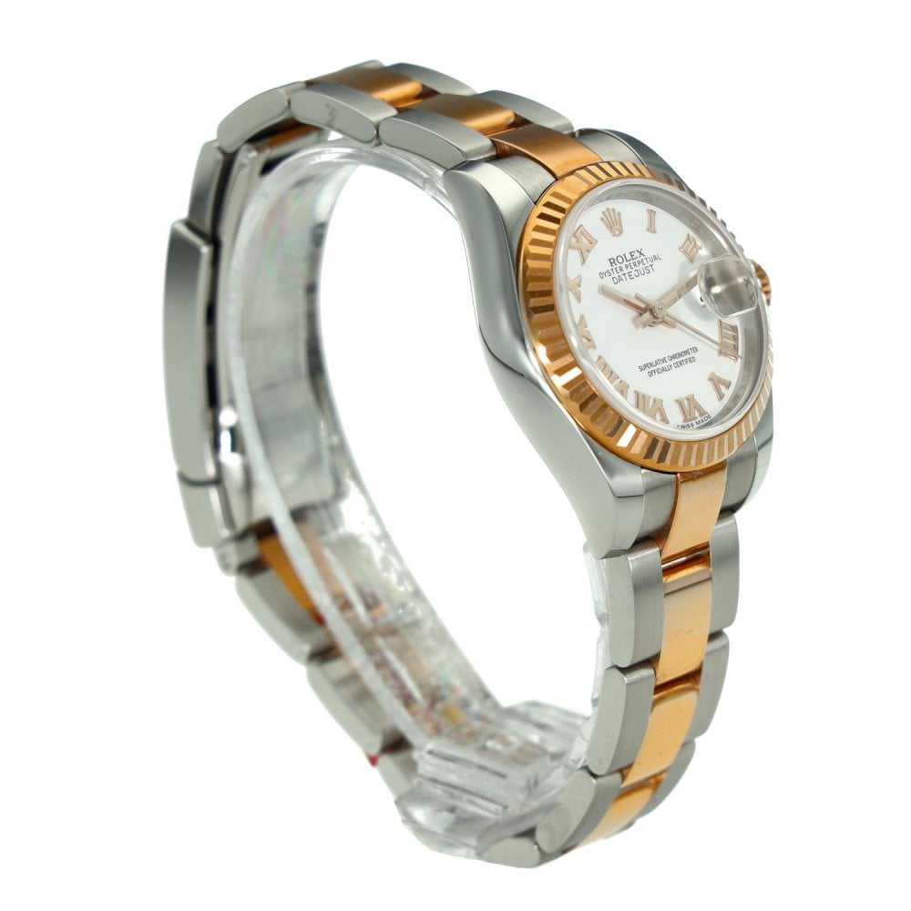Lady-Datejust 179171 – White Roman Dial – 2016