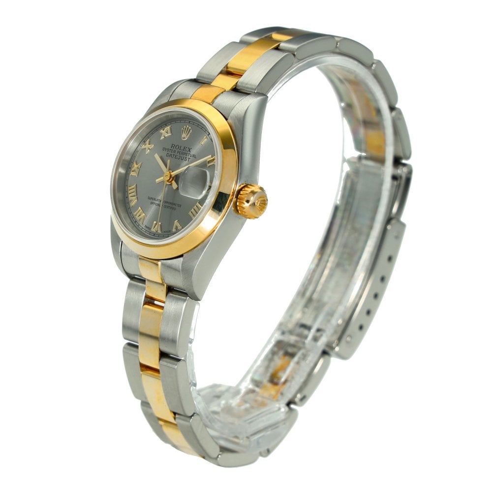 Lady-Datejust 69163 – Silver Roman Dial – 1998