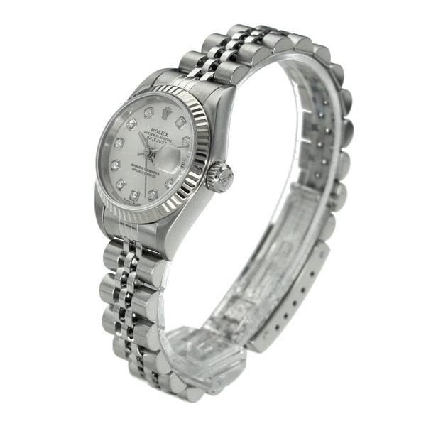 Lady-Datejust 79174 – Silver Diamond Dial – 2003