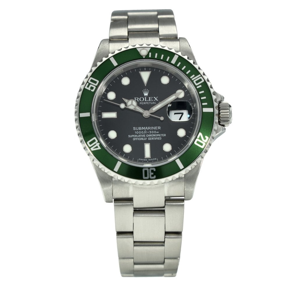 Submariner Kermit 16610LV - Green Bezel - 2006