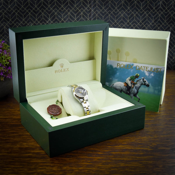 Lady-Datejust 69163 – Silver Roman Dial – 1998