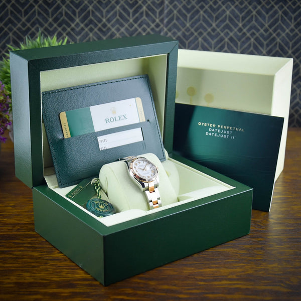 Lady-Datejust 179171 – White Roman Dial – 2016