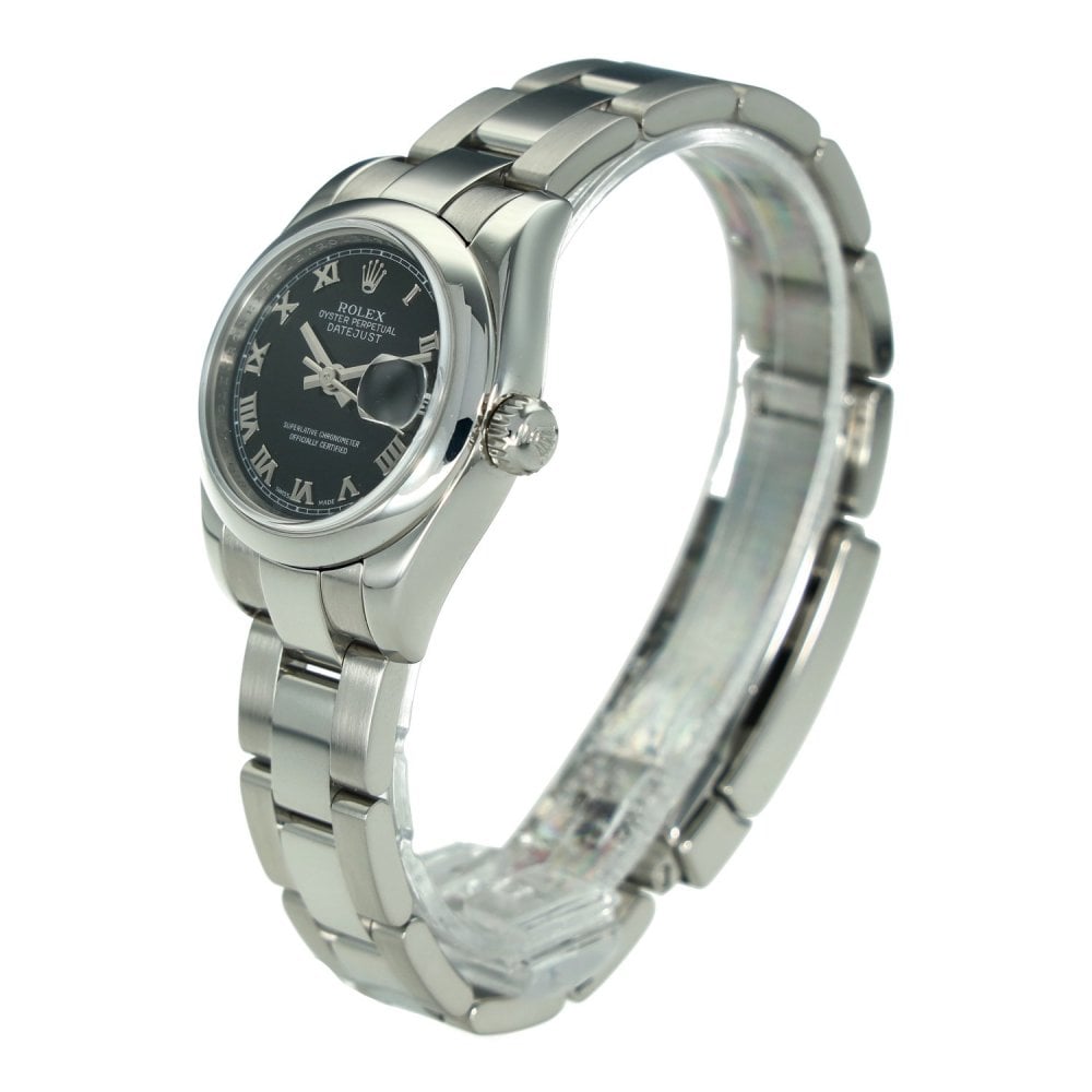 Lady-Datejust 179160 - Black Dial - 2012