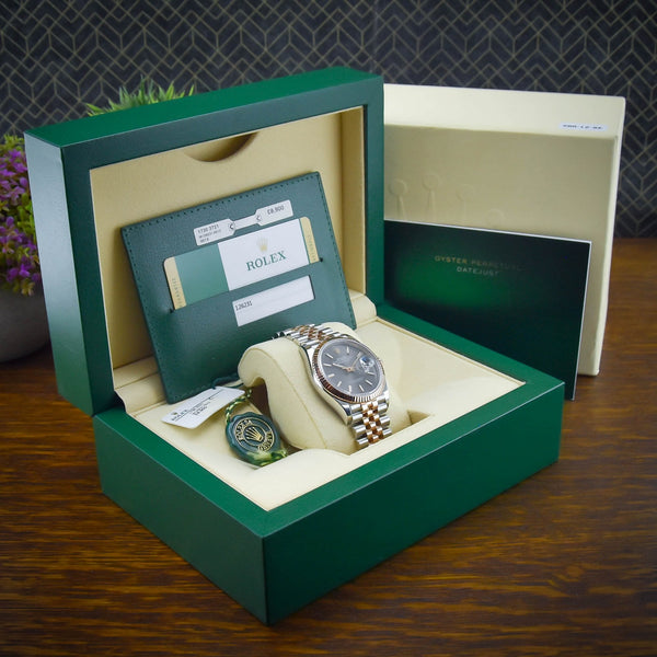 Datejust 126231 – Silver Luminous Baton Dial - 2019