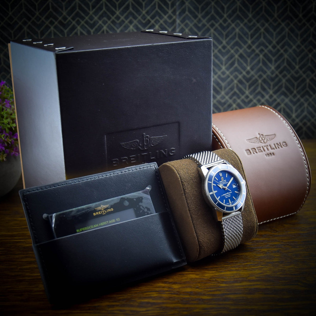 Superocean A17321 – Blue Dial – 2015