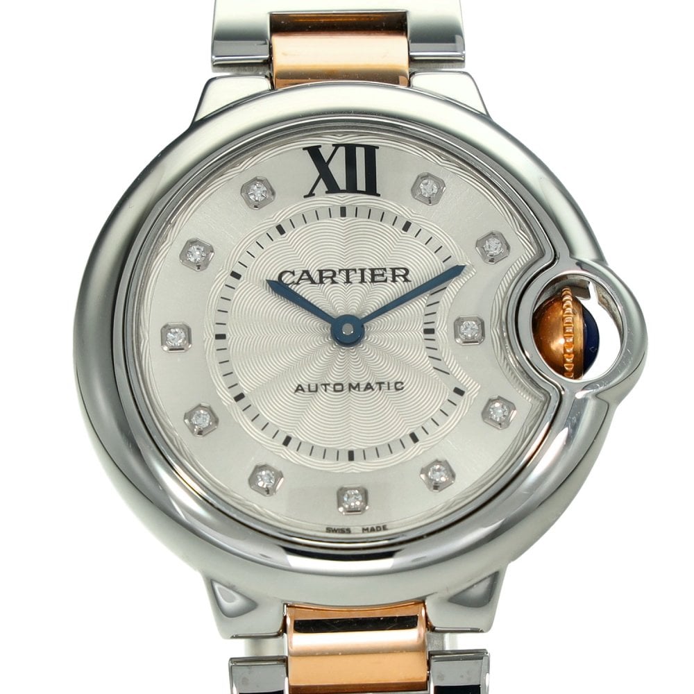 Ballon Bleu WE902044 - Silver Guilloché Diamond Dial - 2013
