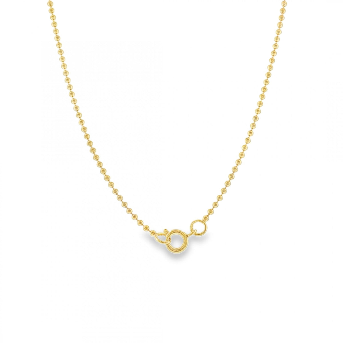 9ct Yellow Gold Pearl Pendant & Necklace - 18" - 4.5g