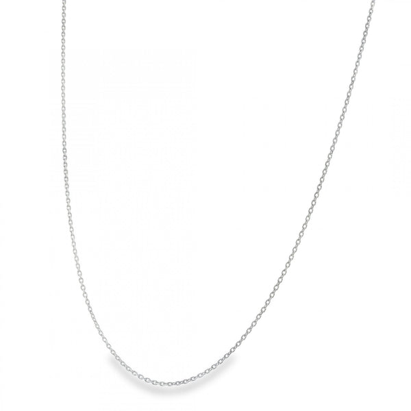 950 Platinum Fine File Trace Chain - 18" - 3.5g
