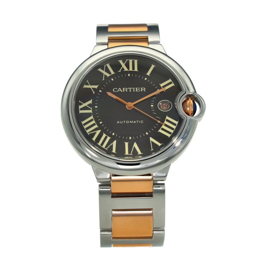 Ballon Bleu W6920032 – Brown Guilloché Roman Dial - 2014