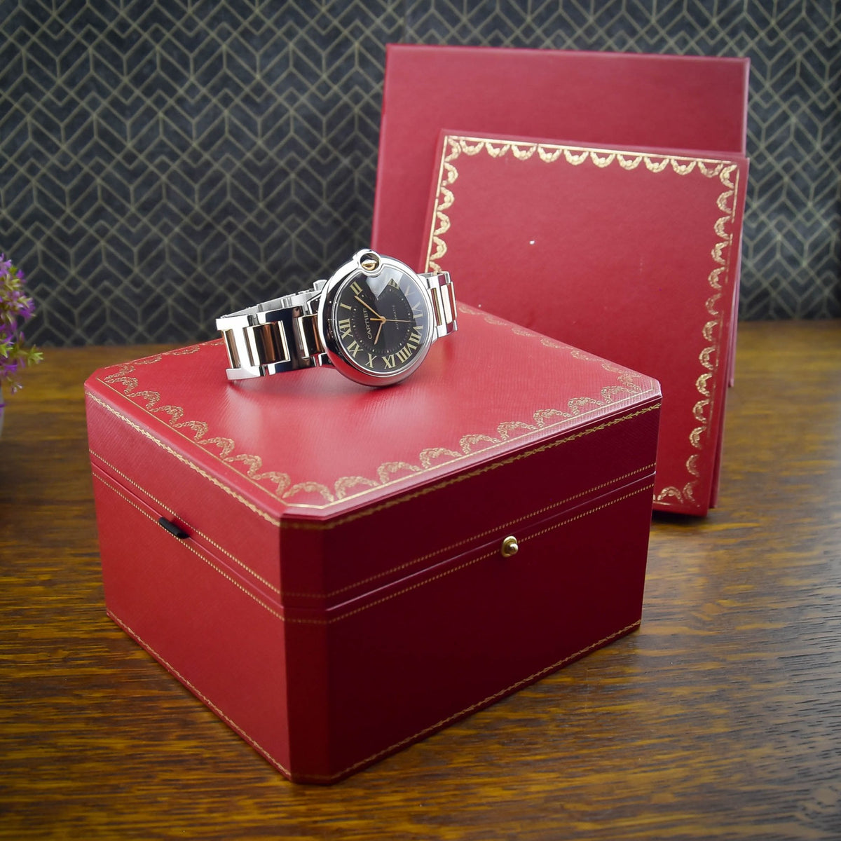 Ballon Bleu W6920032 – Brown Guilloché Roman Dial - 2014