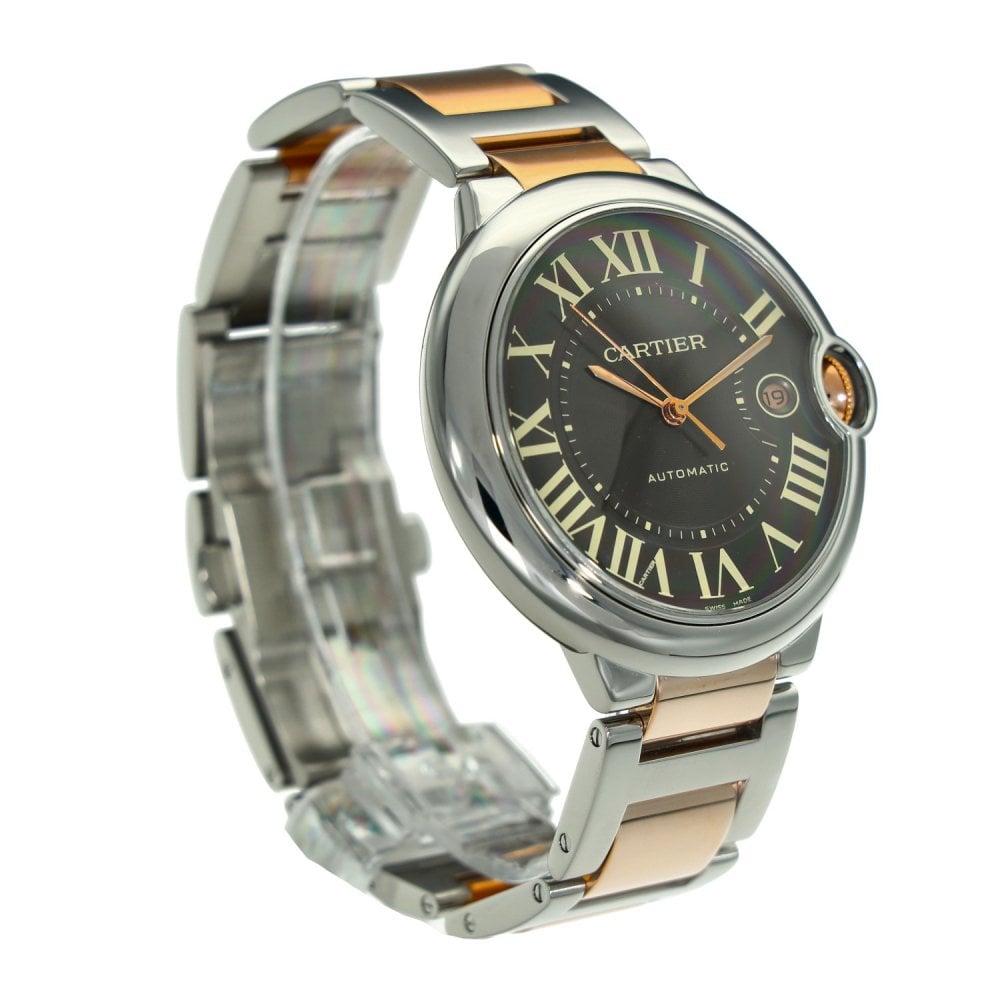 Ballon Bleu W6920032 – Brown Guilloché Roman Dial - 2014