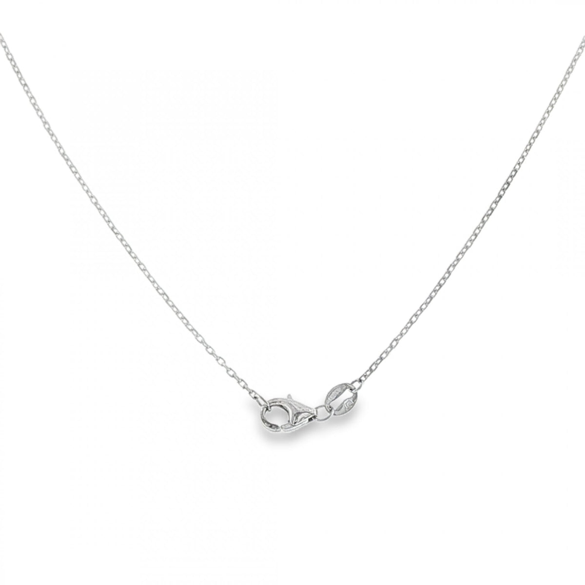 950 Platinum 1mm Fine File Trace Chain - 20" - 2.3g