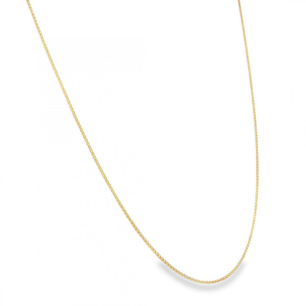 18ct Yellow Gold Spiga Chain - 20" - 2.9g