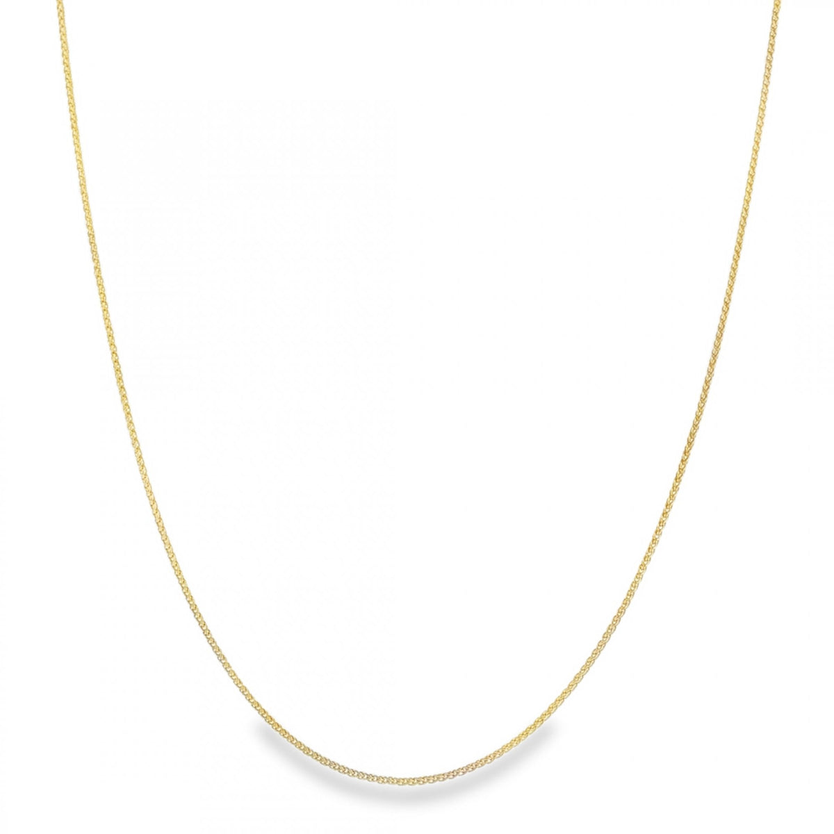 18ct Yellow Gold Spiga Chain - 20" - 2.9g