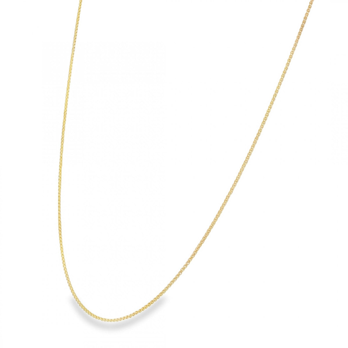 18ct Yellow Gold Spiga Chain - 20" - 2.9g