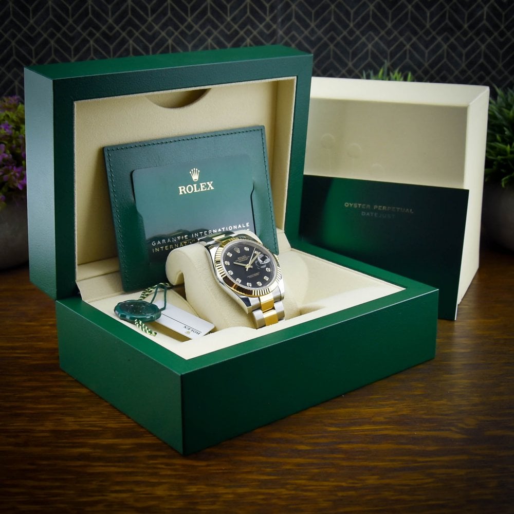 Datejust 41 126333 - Black Diamond Dial - 2022