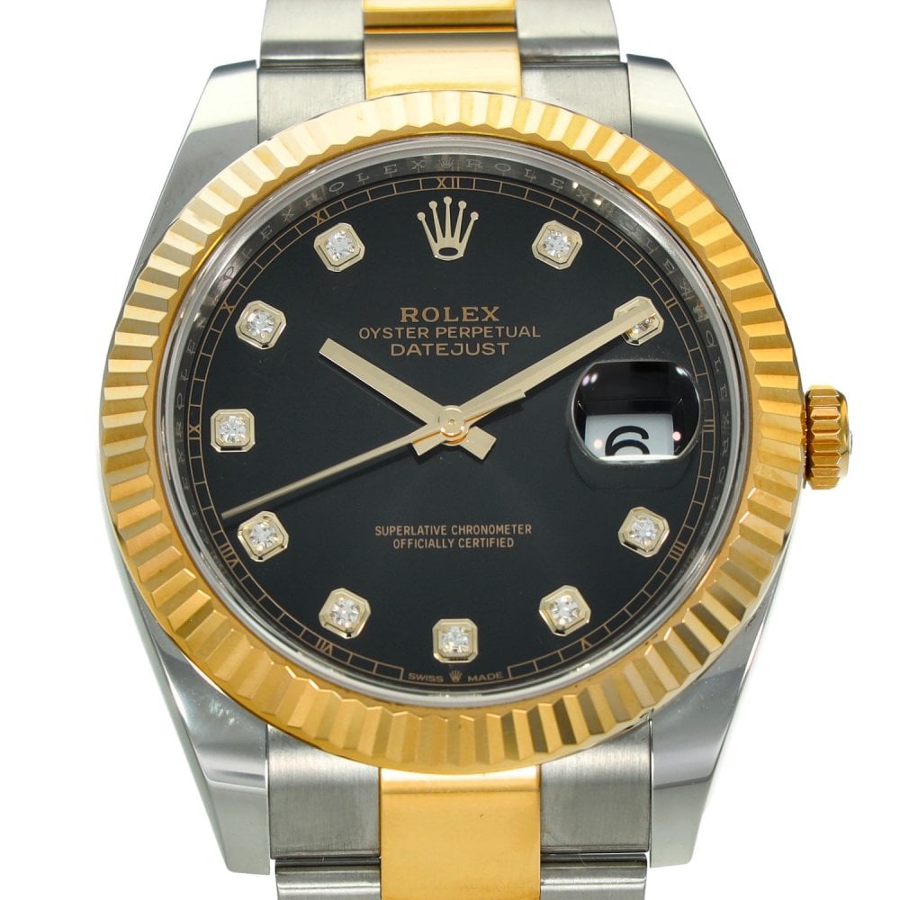 Datejust 41 126333 - Black Diamond Dial - 2022