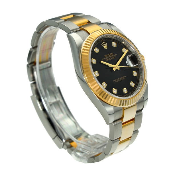 Datejust 41 126333 - Black Diamond Dial - 2022