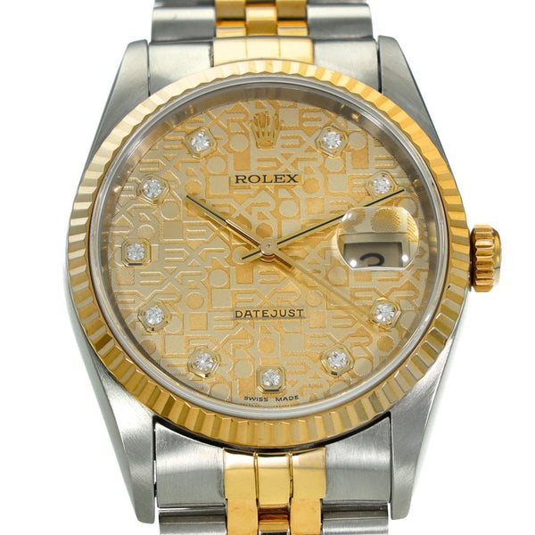 Datejust 16233 - Champagne Jubilee Diamond Dial - 1998