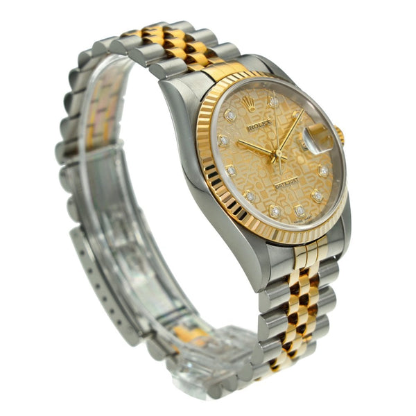 Datejust 16233 - Champagne Jubilee Diamond Dial - 1998