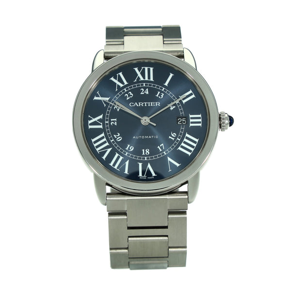 Ronde solo WSRN0023 - Blue Dial - Circa 2017