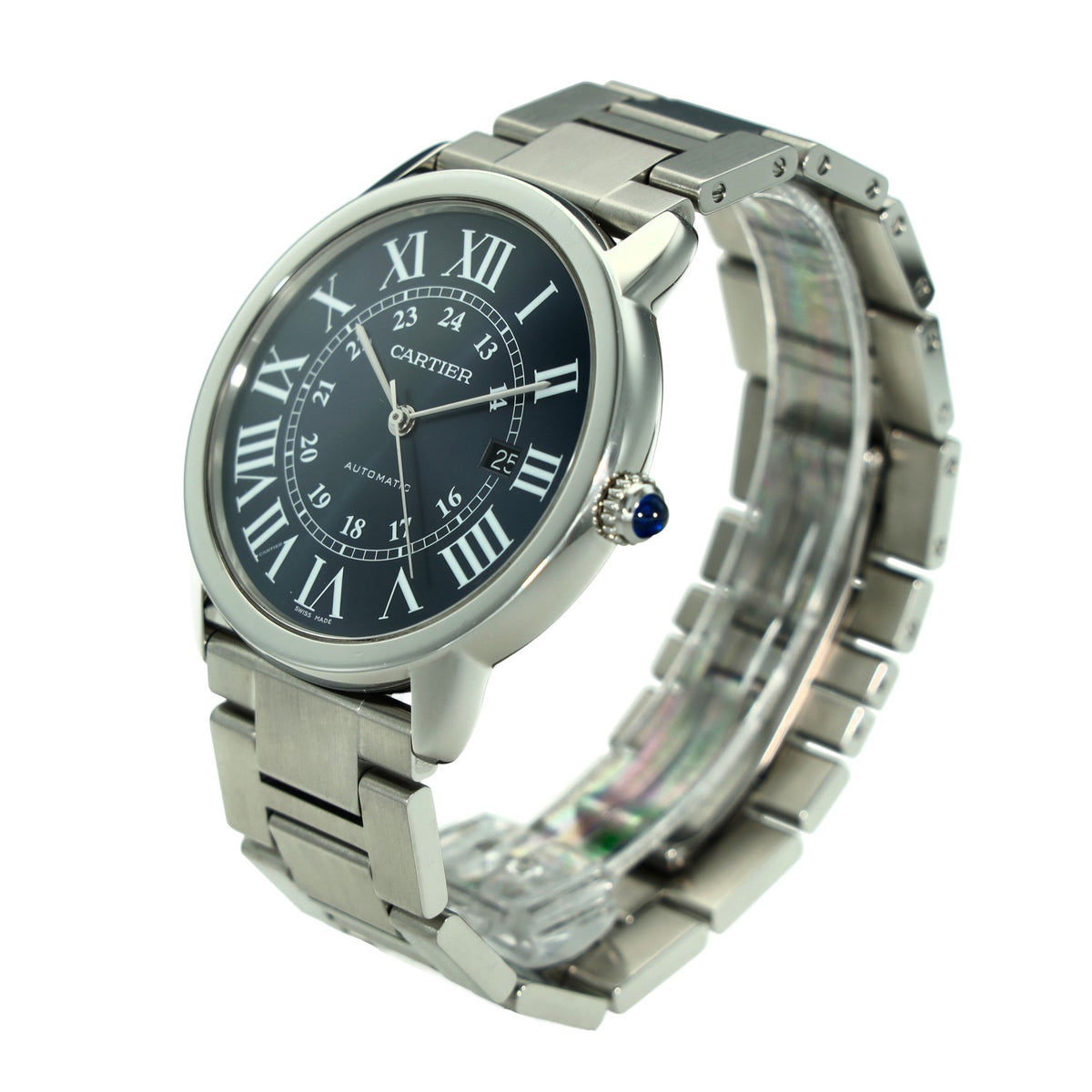 Ronde solo WSRN0023 - Blue Dial - Circa 2017