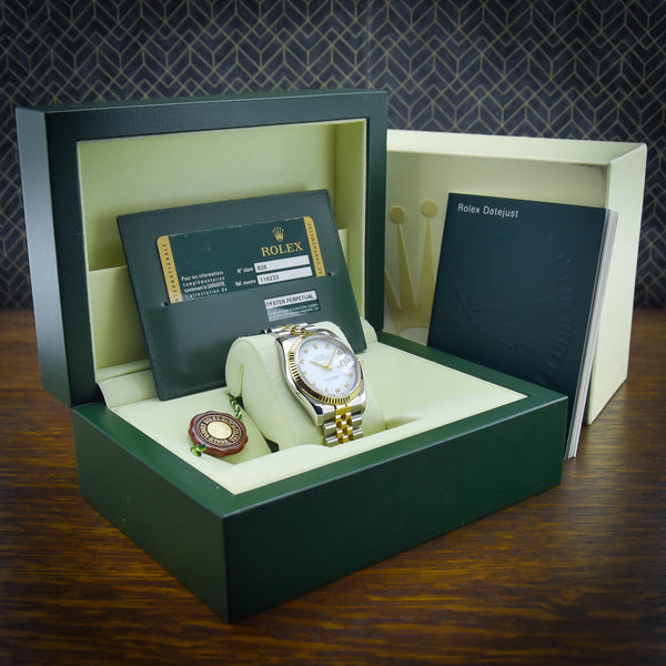 Datejust 116233 - White Diamond Dial - 2013