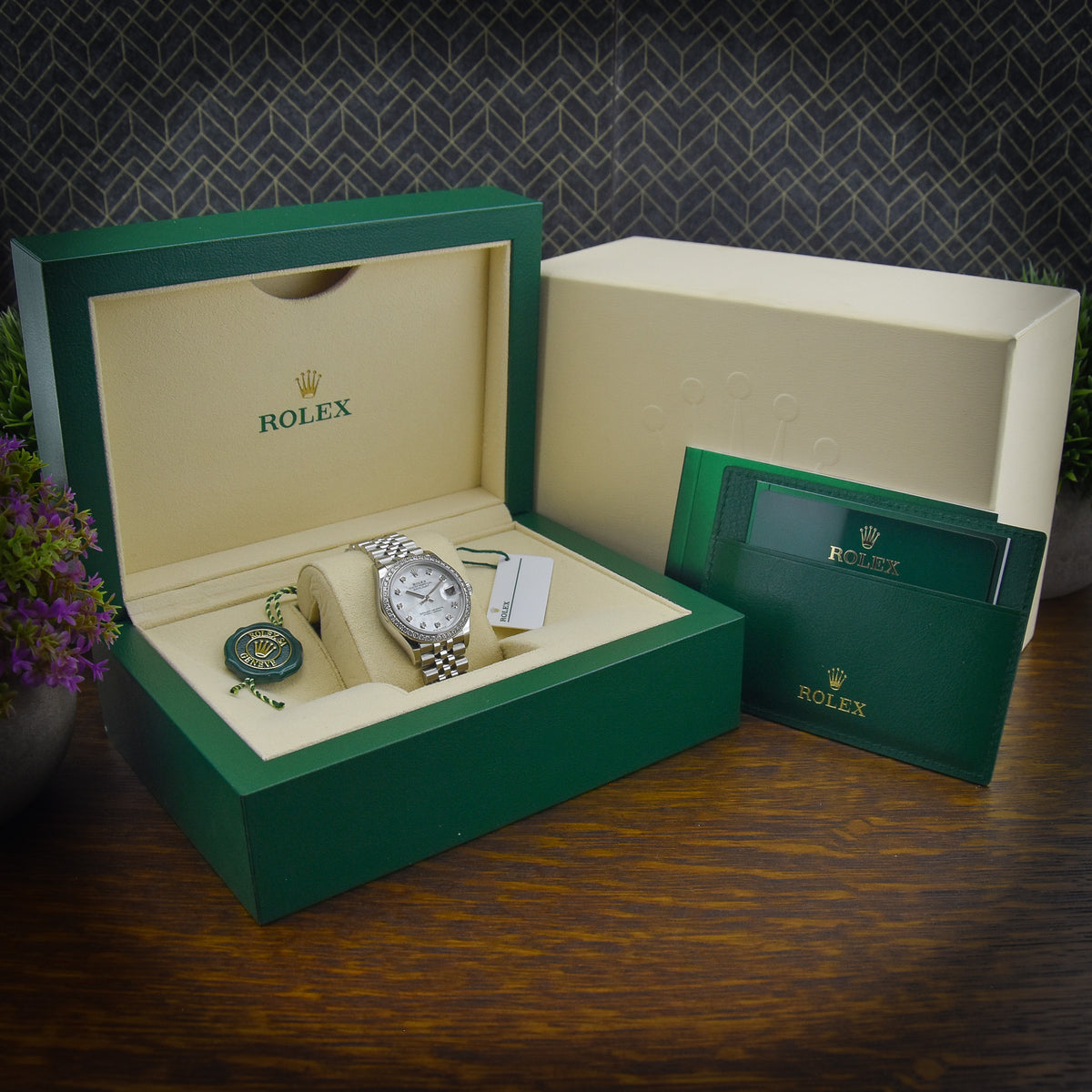 Datejust 31 278384RBR - Diamond Bezel - 2022
