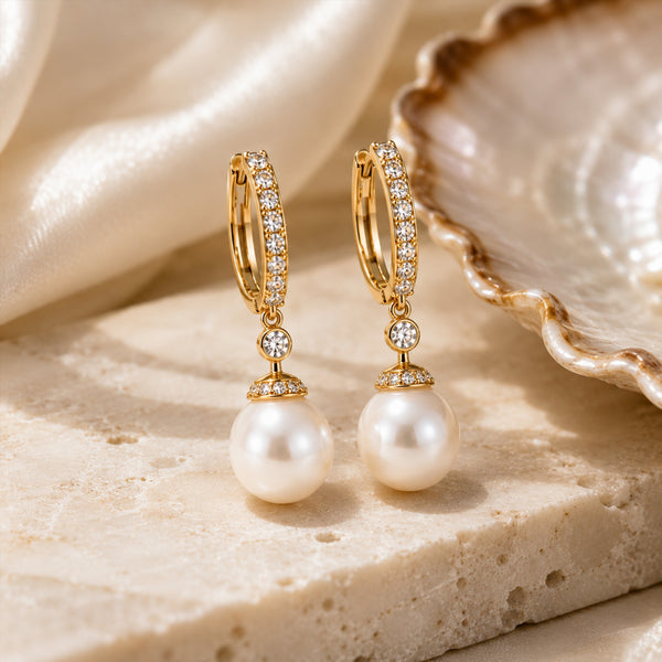 June Birthstone Earrings