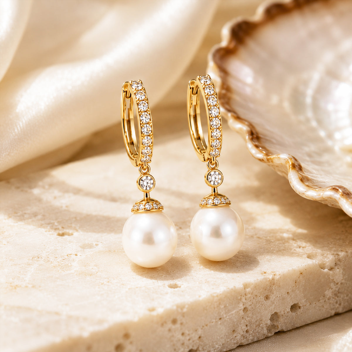 June Birthstone Earrings