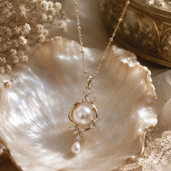 June Birthstone Necklace Pendants