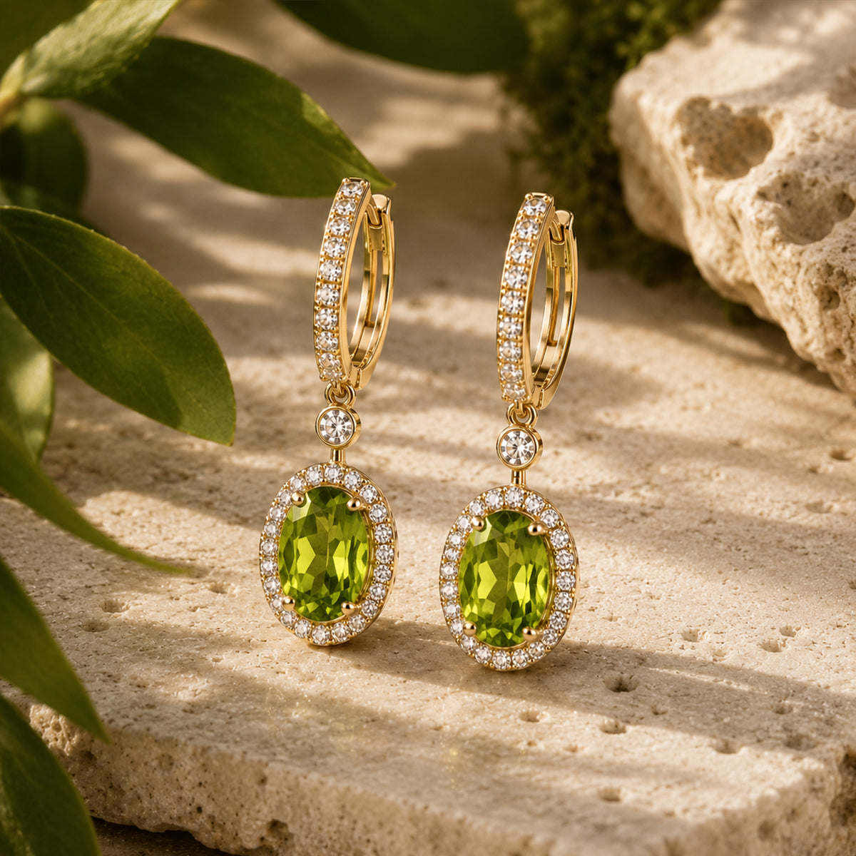 August Birthstone Earrings