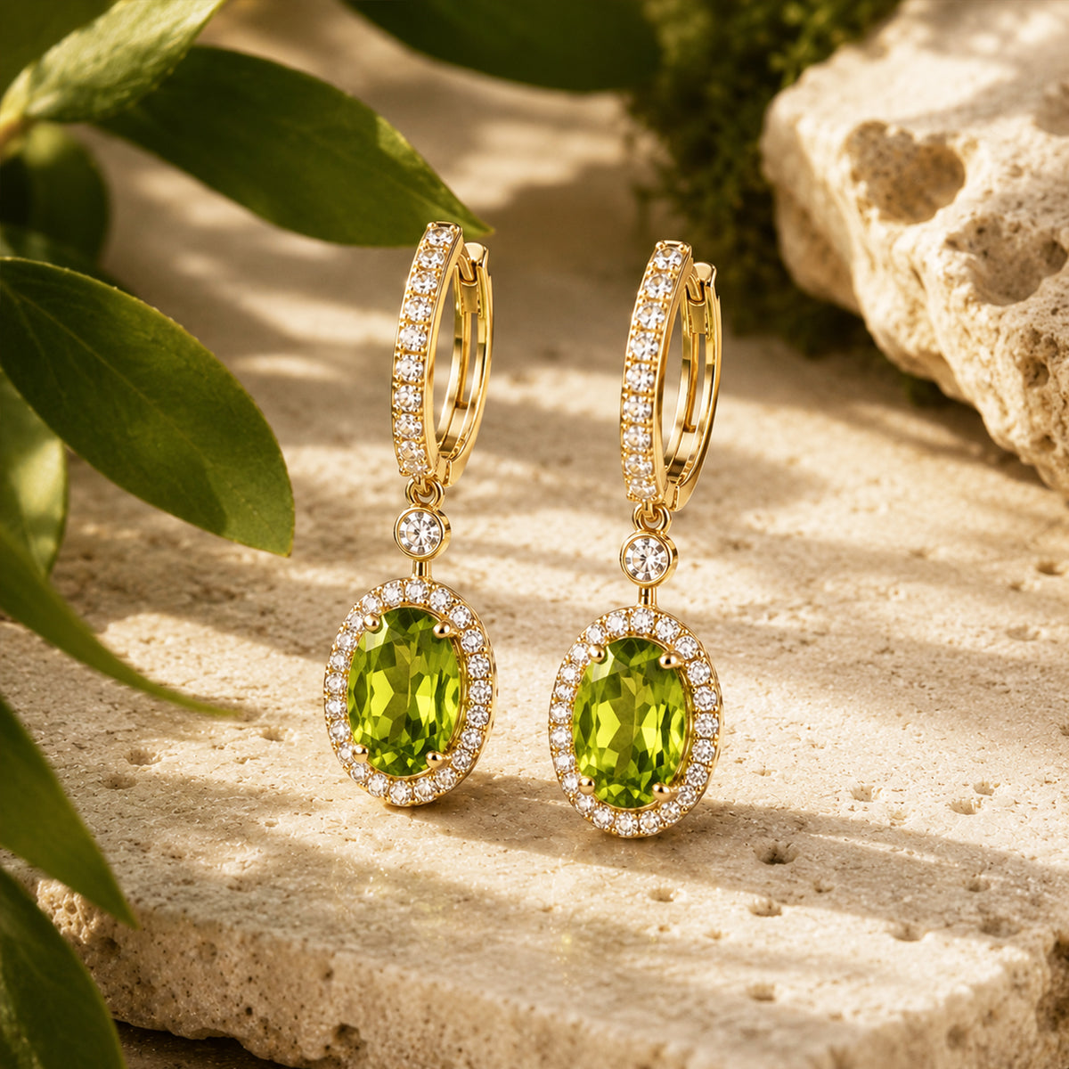 August Birthstone Earrings