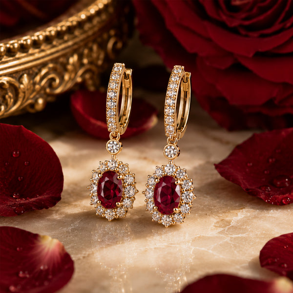 July Birthstone Earrings