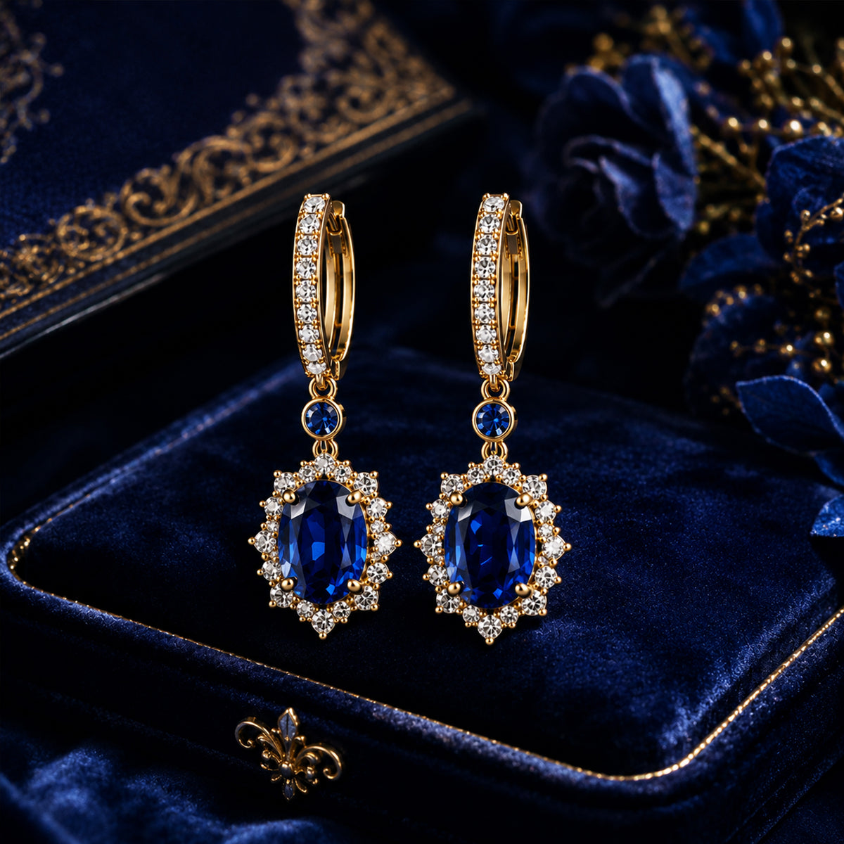 September Birthstone Earrings