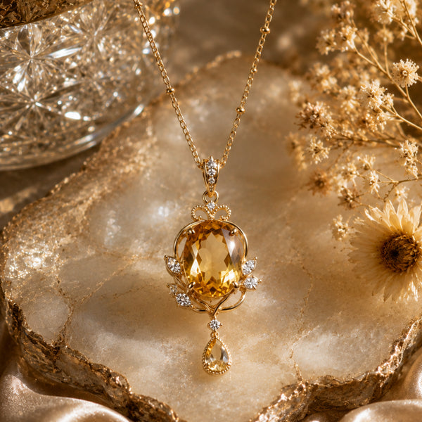 November Birthstone Necklace Pendants