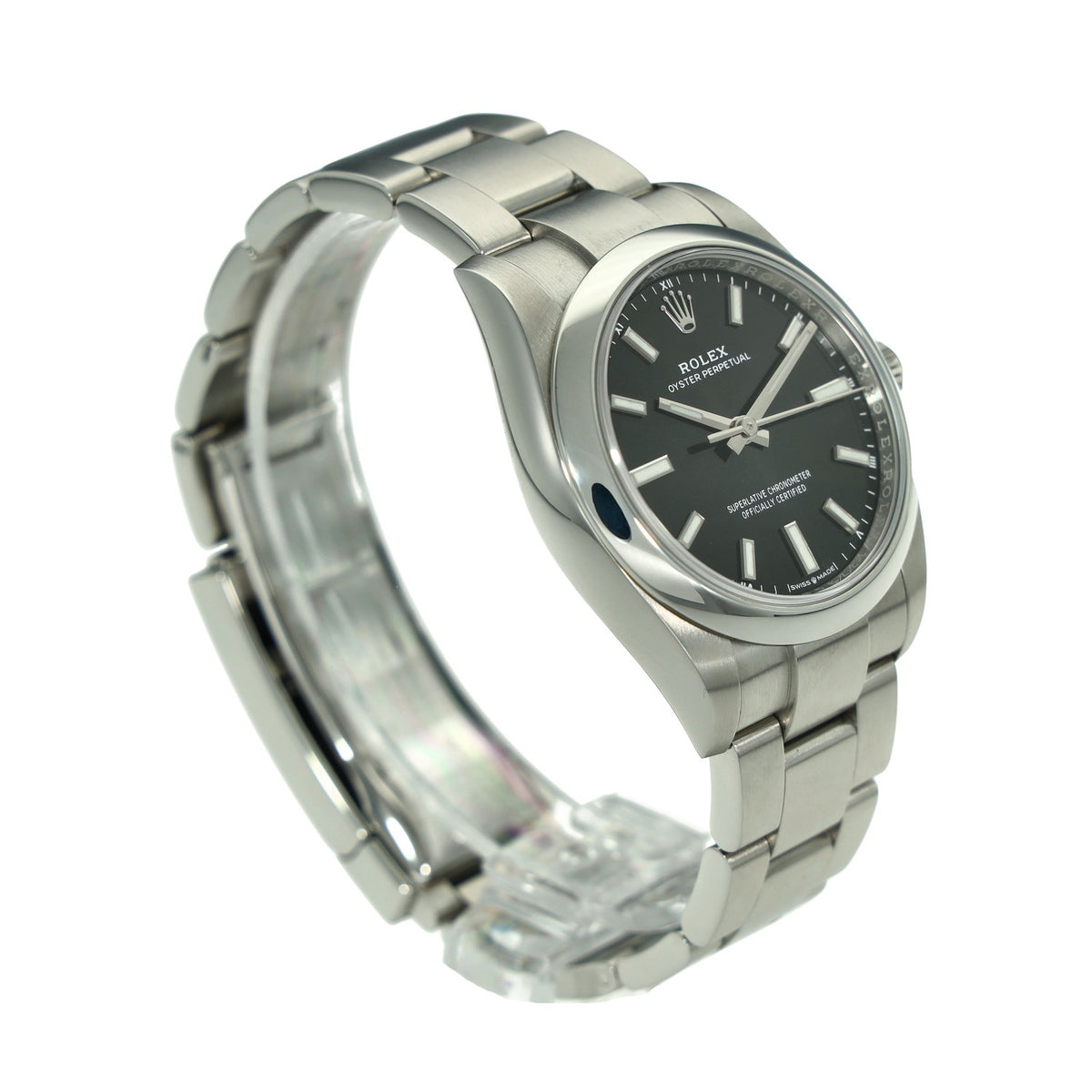 Oyster Perpetual 124200 - Black Dial - 2021
