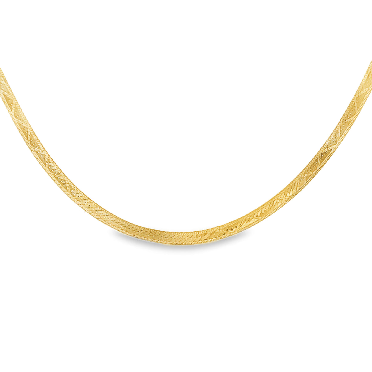 18"Pat Herringbone Neklet(A5606107)