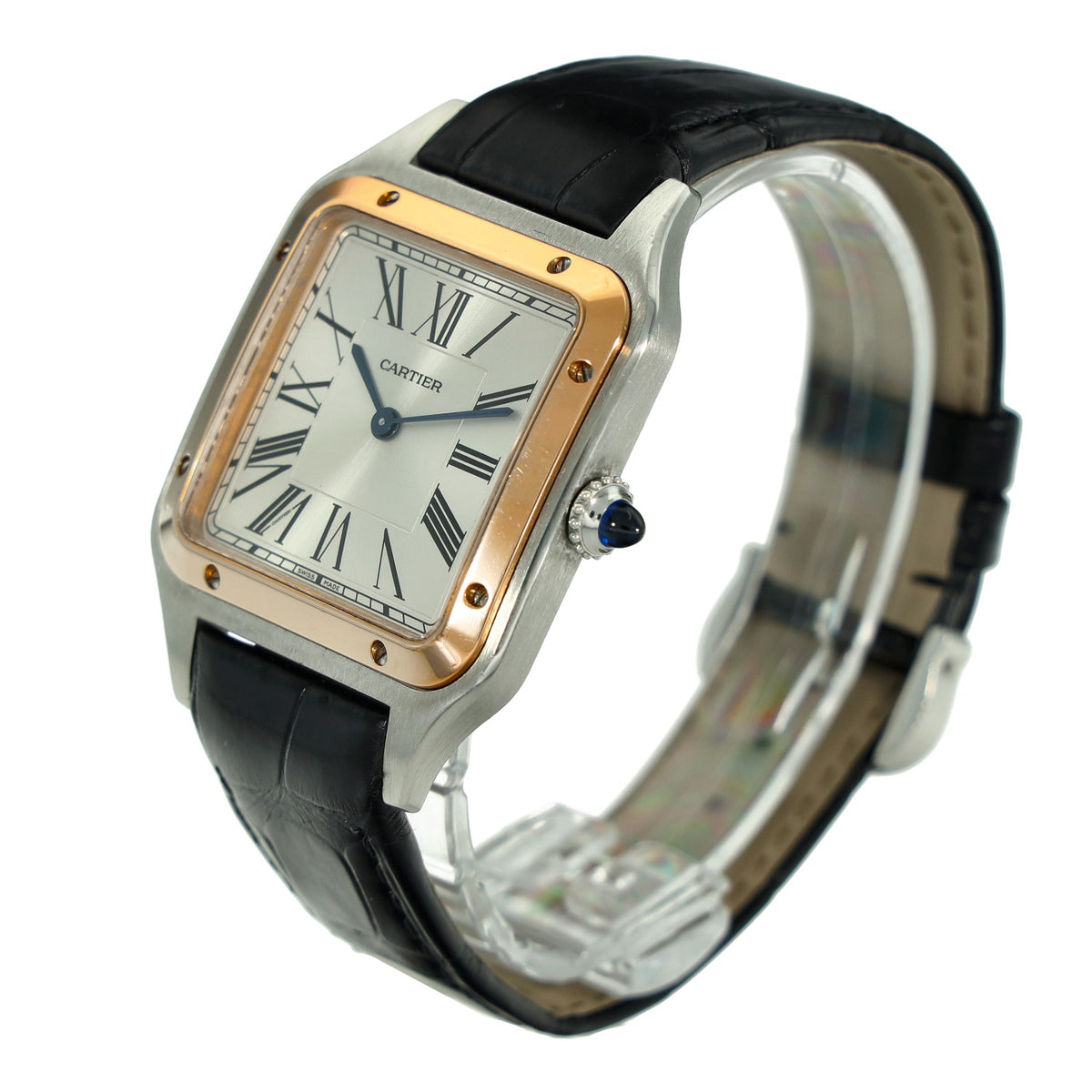 Cartier Santos Dumont CRW2SA0011 - Silver Dial - 2020
