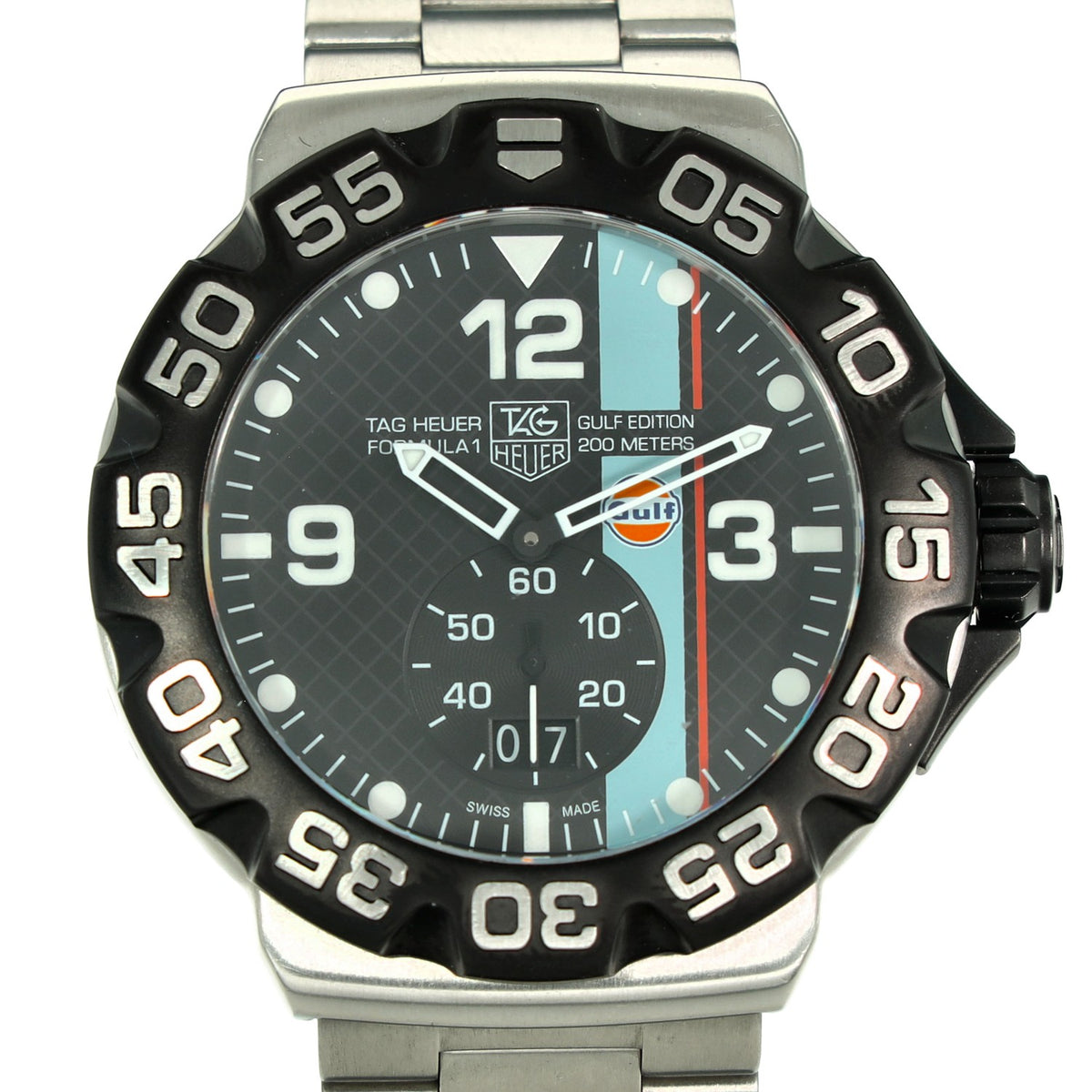 Formula 1 Gulf WAH1013 – Black Dial – 2012