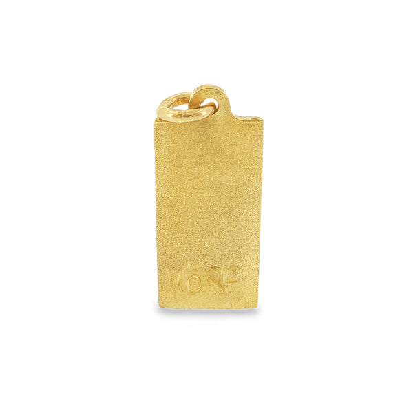 9ct Yellow Gold Ingot 3.1g